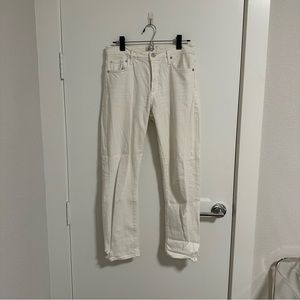 Agolde White denim